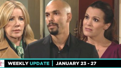 Y&R Spoilers Weekly Update: A Scheme Uncovered & A Confession