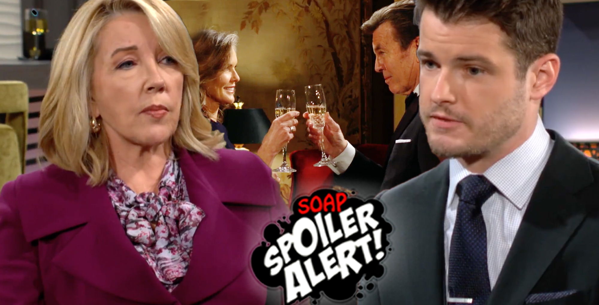 y&r spoilers montage has jack and diane taking on naysayers like nikki and kyle