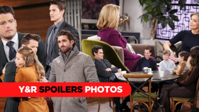 Y&R Spoilers Photos: Confrontations And Awkward Family Moments