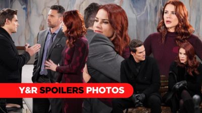 Y&R Spoilers Photos: Stressful Moments And Heartfelt Support