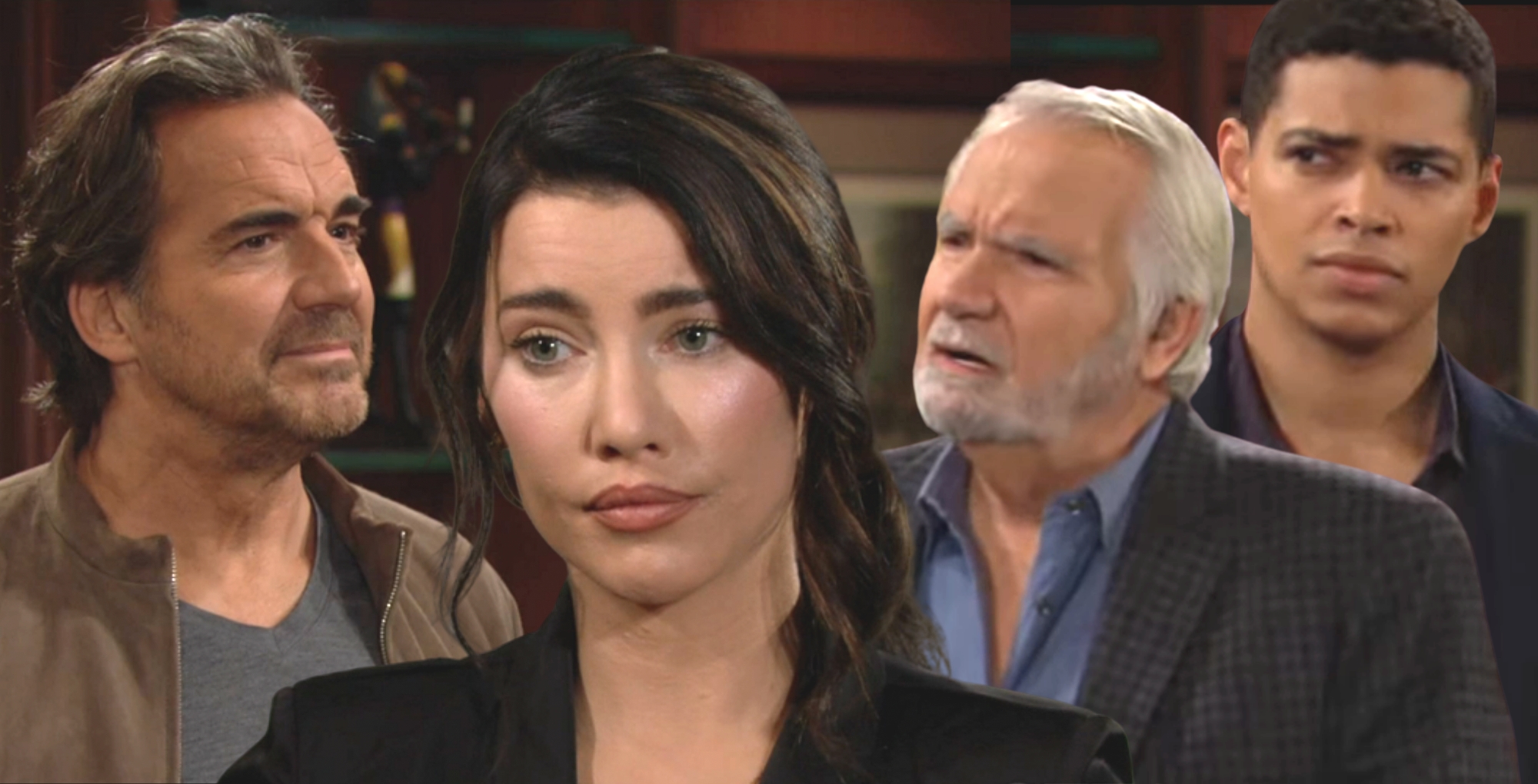 bold and the beautiful characters ridge steffy eric forrester zende forrester dominguez are all backburner for now