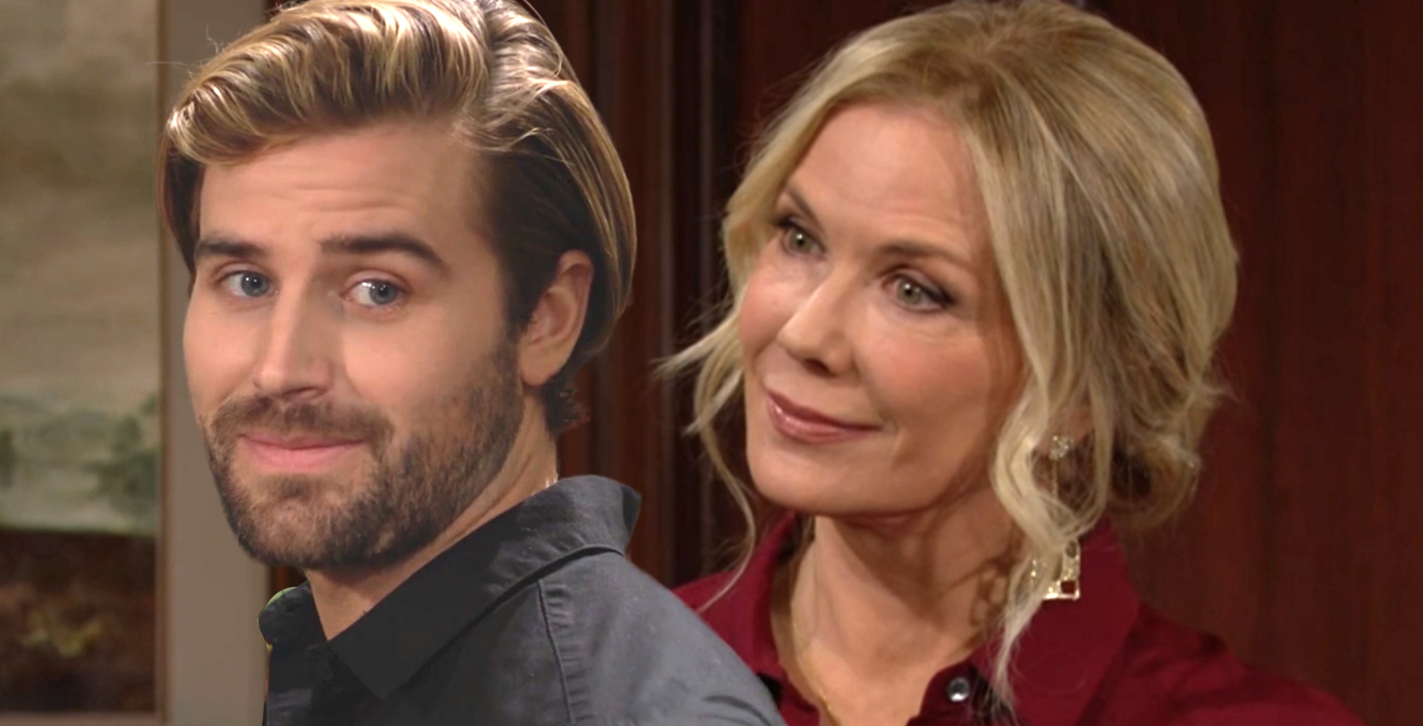 Is Hollis The Right Choice For B&B's Brooke Logan? graphic