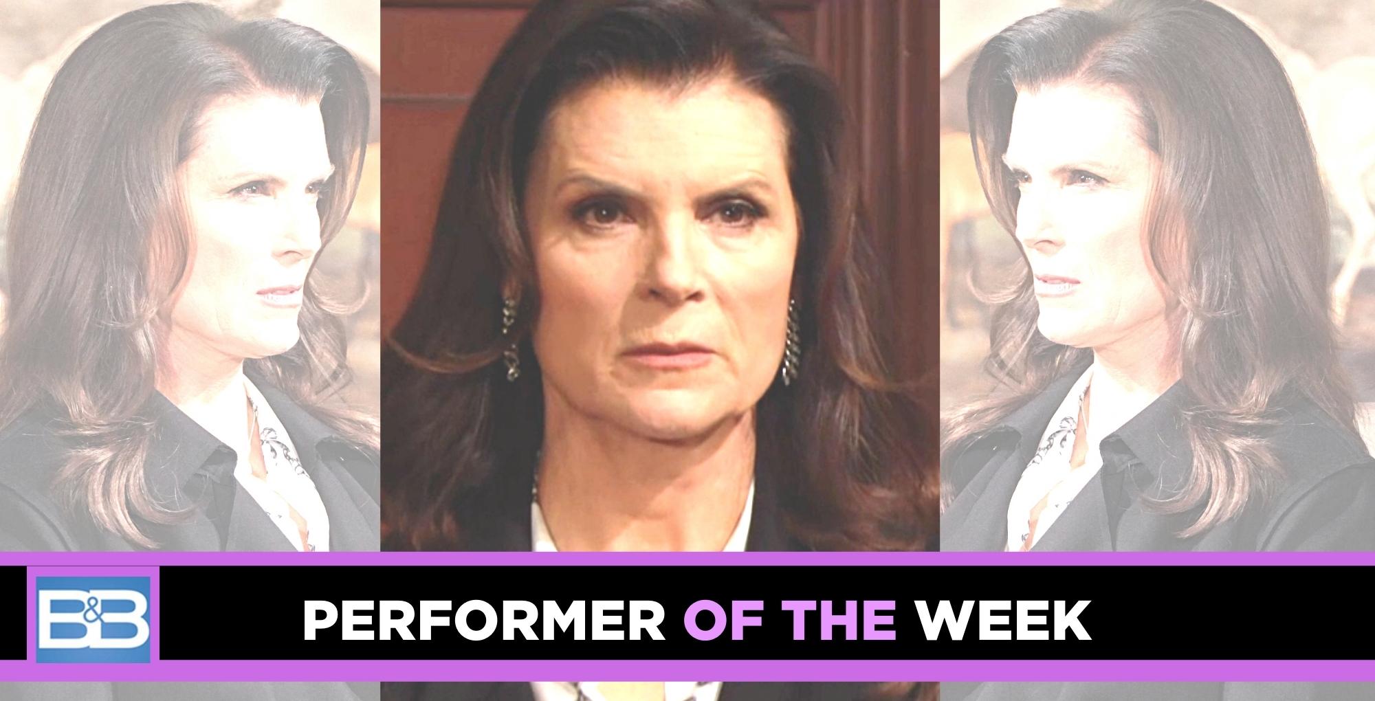 Kimberlin Brown The Bold and the Beautiful Performer of the Week