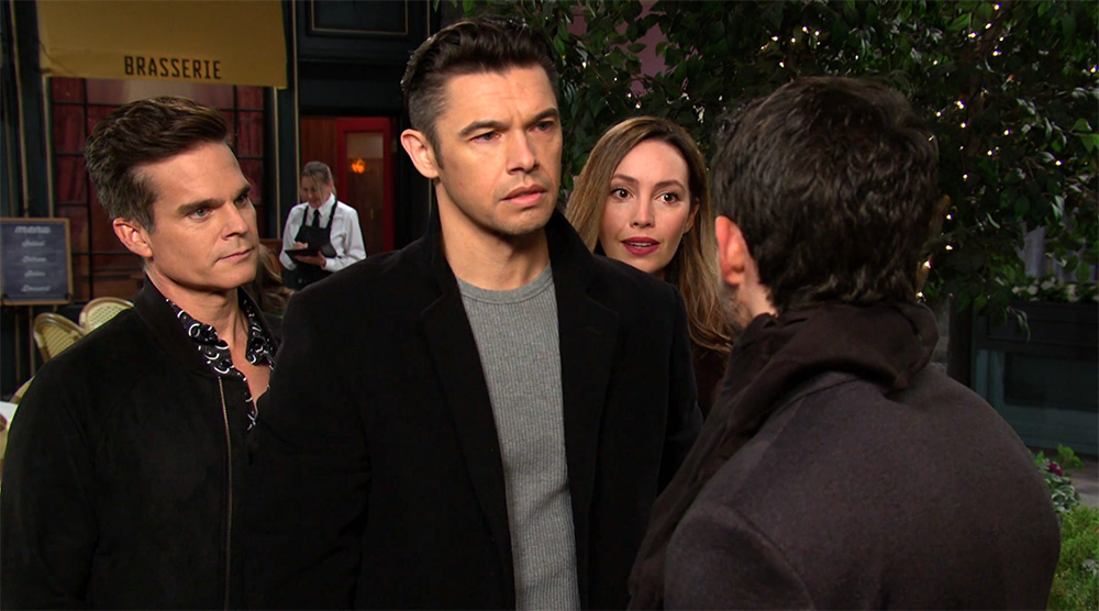 days of our lives recap for february 13, 2023 has leo, xander and gwen