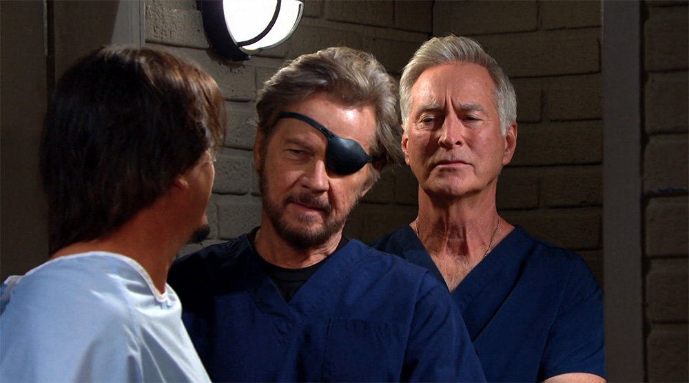 days of our lives recap for february 16, 2023 has lucas ushering in steve and john to the prison infirmary