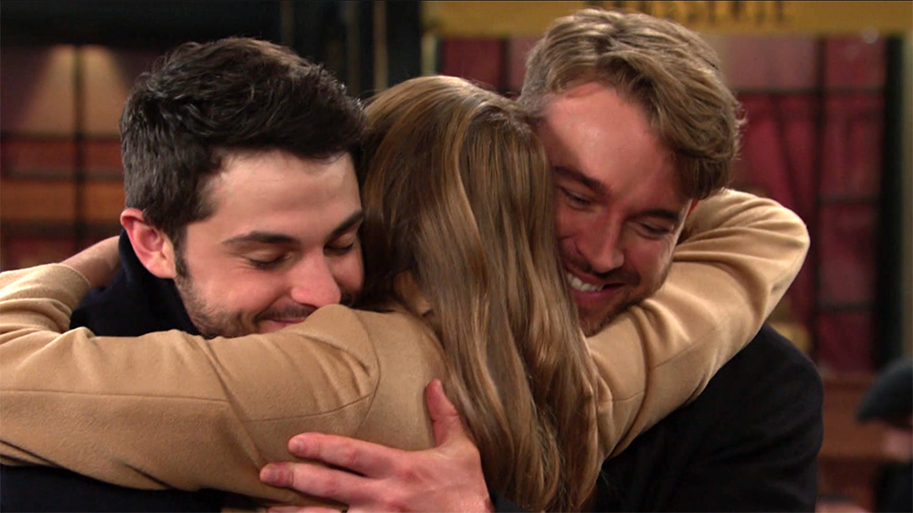 days of our lives recap for february 16, 2023 has sonny and will hugging allie horton