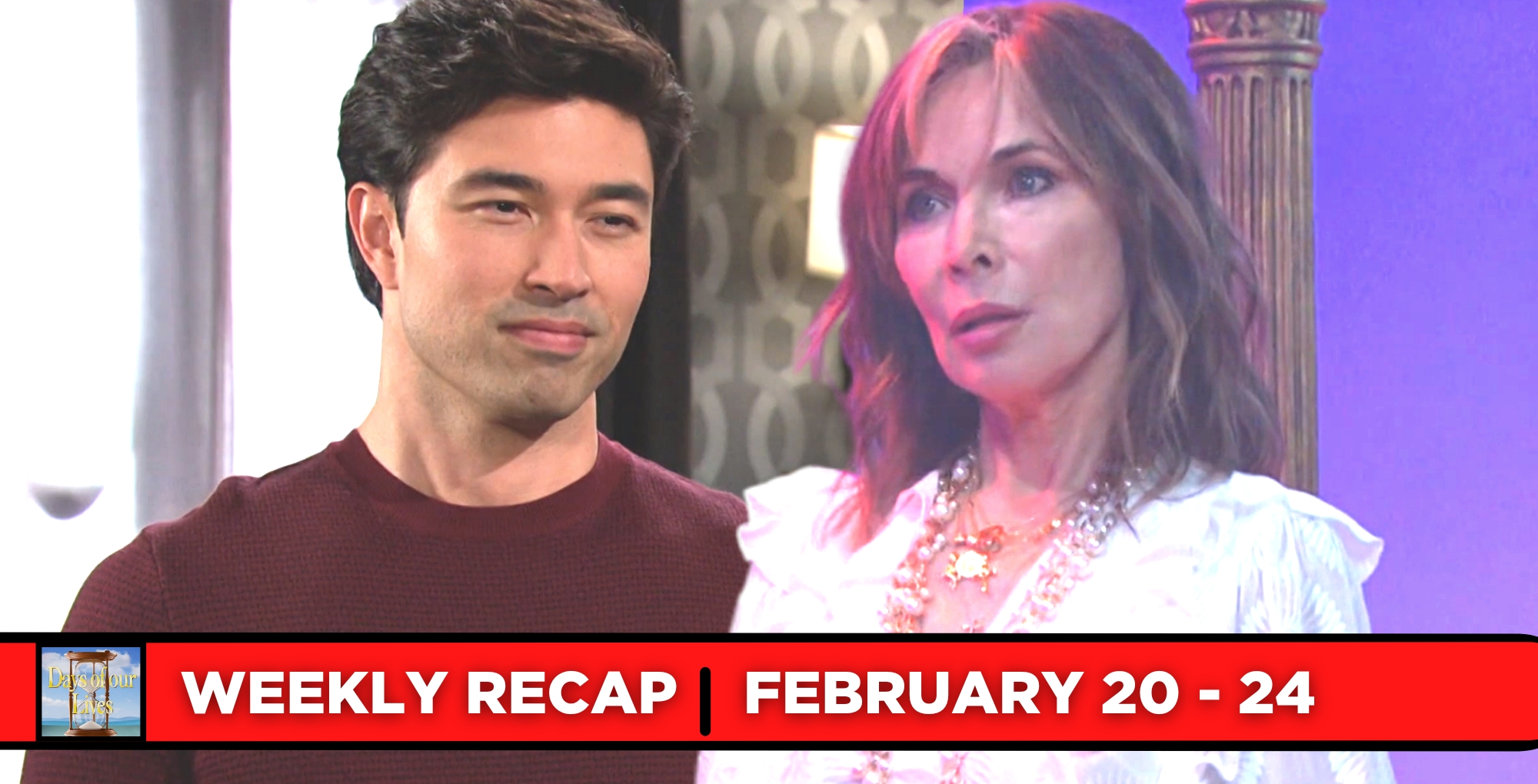 days of our lives recaps for february 20-february 24, 2023 two images li and kate