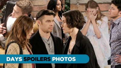 DAYS Spoilers Photos: Sarah Horton Runs Into Xander…And Gwen