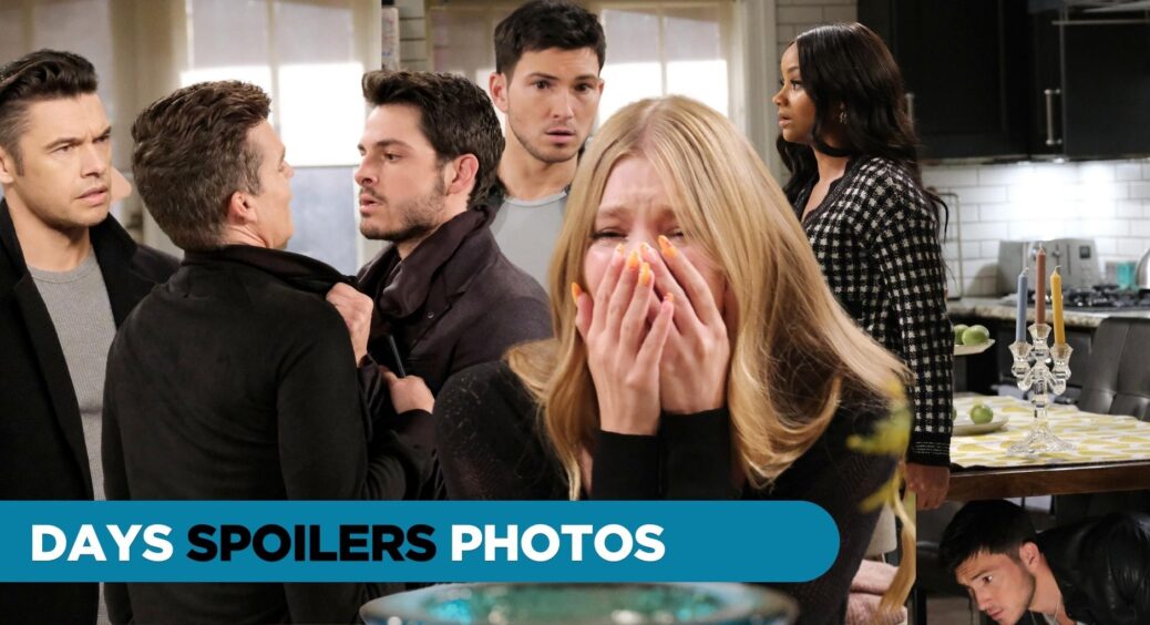 DAYS Spoilers Photos: Leo Stark Shakes Up Sonny…And Sonny Shakes Him Back