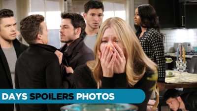 DAYS Spoilers Photos: Leo Stark Shakes Up Sonny…And Sonny Shakes Him Back
