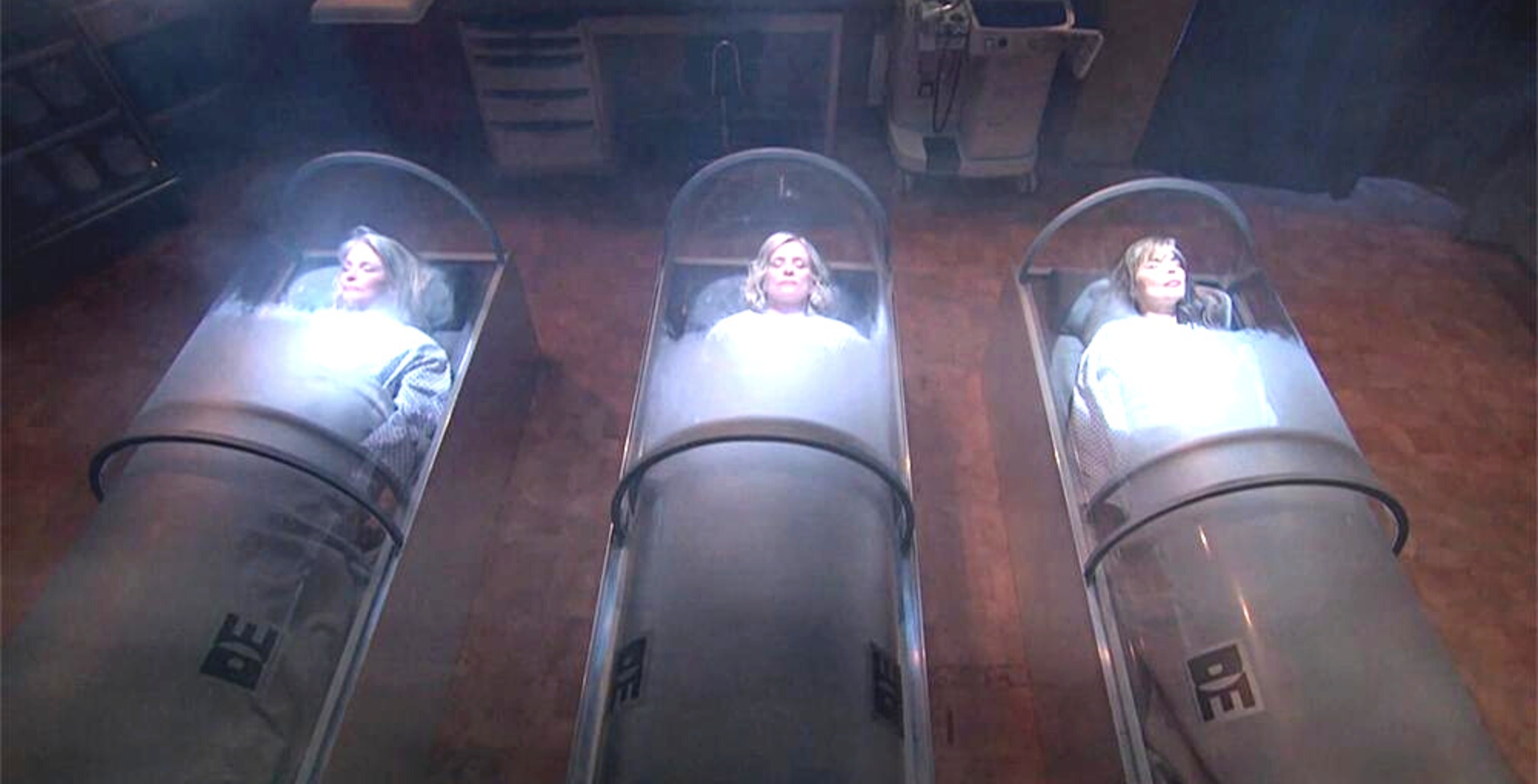 days spoilers marlena, kayla, and kate in cryogenic chambers somewhere in the world
