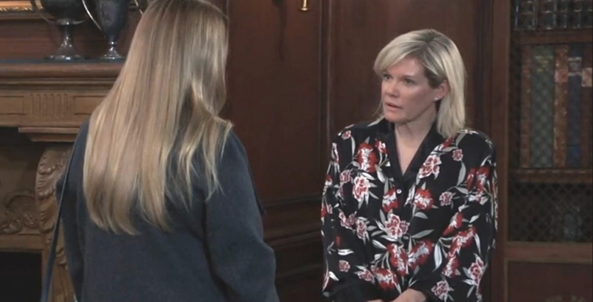 general hospital recap for february 8 has ava trying to keep laura from learning the truth