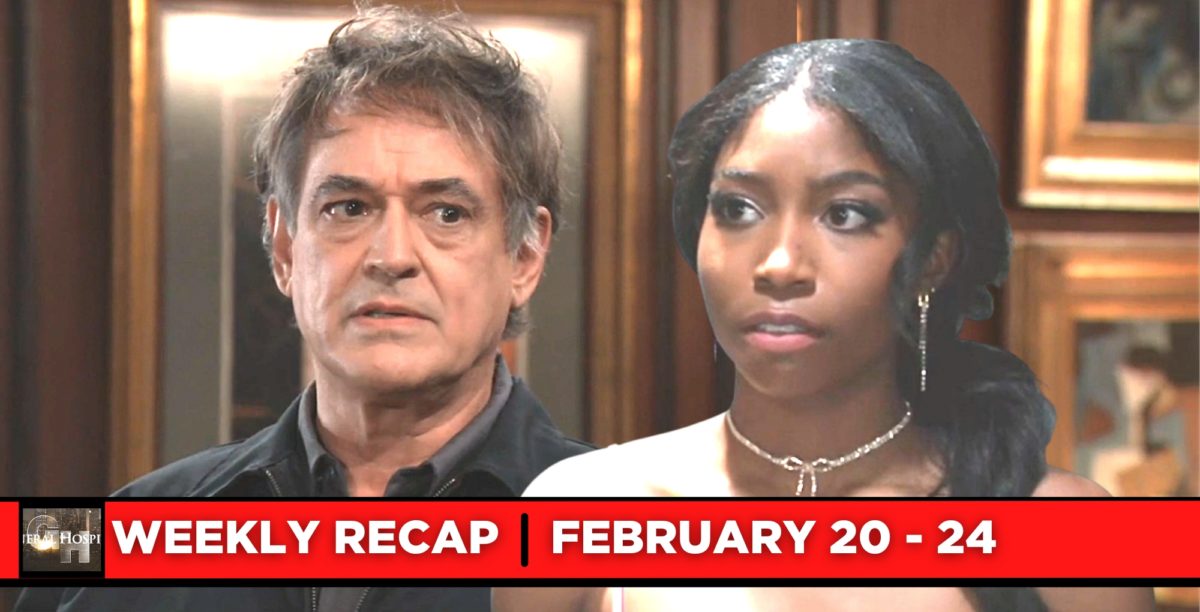 general hospital recaps for february 20-february 24, 2023 two images ryan and trina