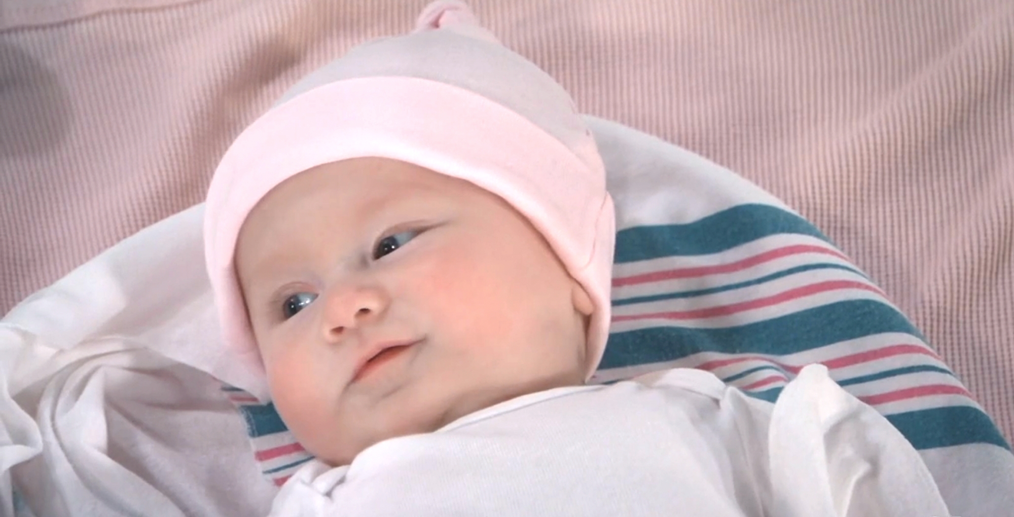general hospital has a new baby on the scene and she's big