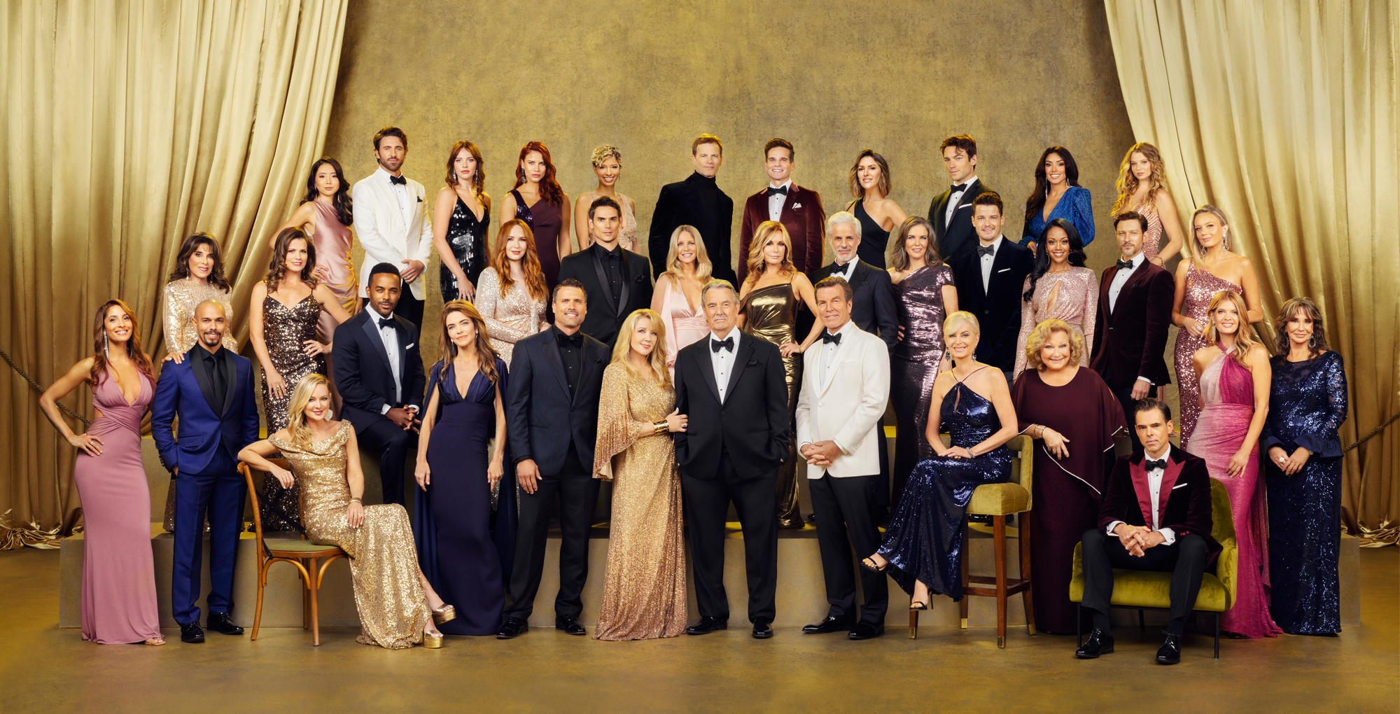 young and the restless 50th anniversary cast photo.