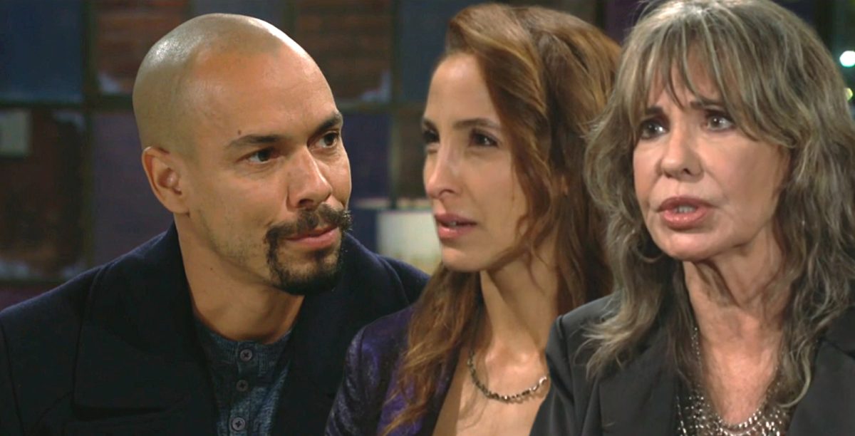 devon, lily, and jill gear up for battle on the young and the restless