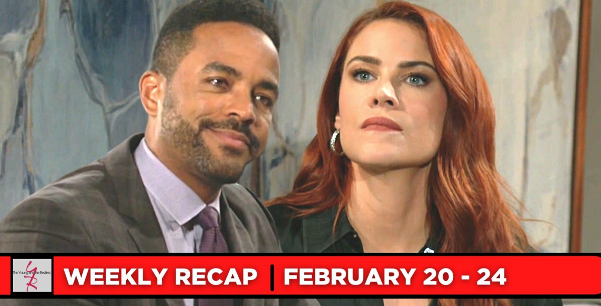 the young and the restless recaps for february 20-february 24, 2023 two images nate and sally