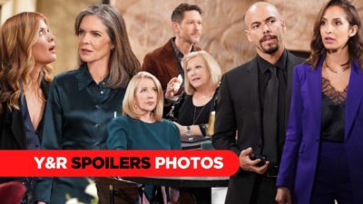 Y&R Spoilers Photos: Awkward Encounters And Sneaky Moments