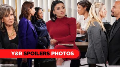 Y&R Spoilers Photos: Shocking Encounters And Surprises