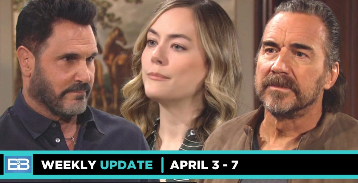 the bold and the beautiful weekly update spoilers