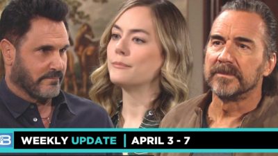 B&B Spoilers Weekly Update: Details And A Tense Encounter