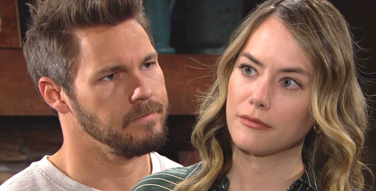 liam spencer can't be happy with hope these days on bold and the beautiful.