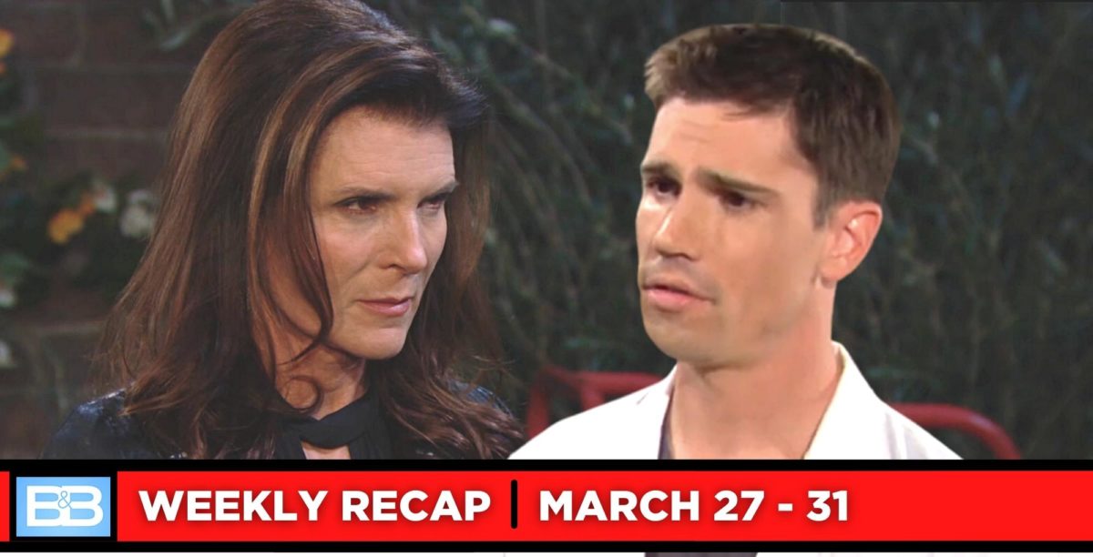 the bold and the beautiful recaps for march 27 – march 31, 2023, two images sheila and finn