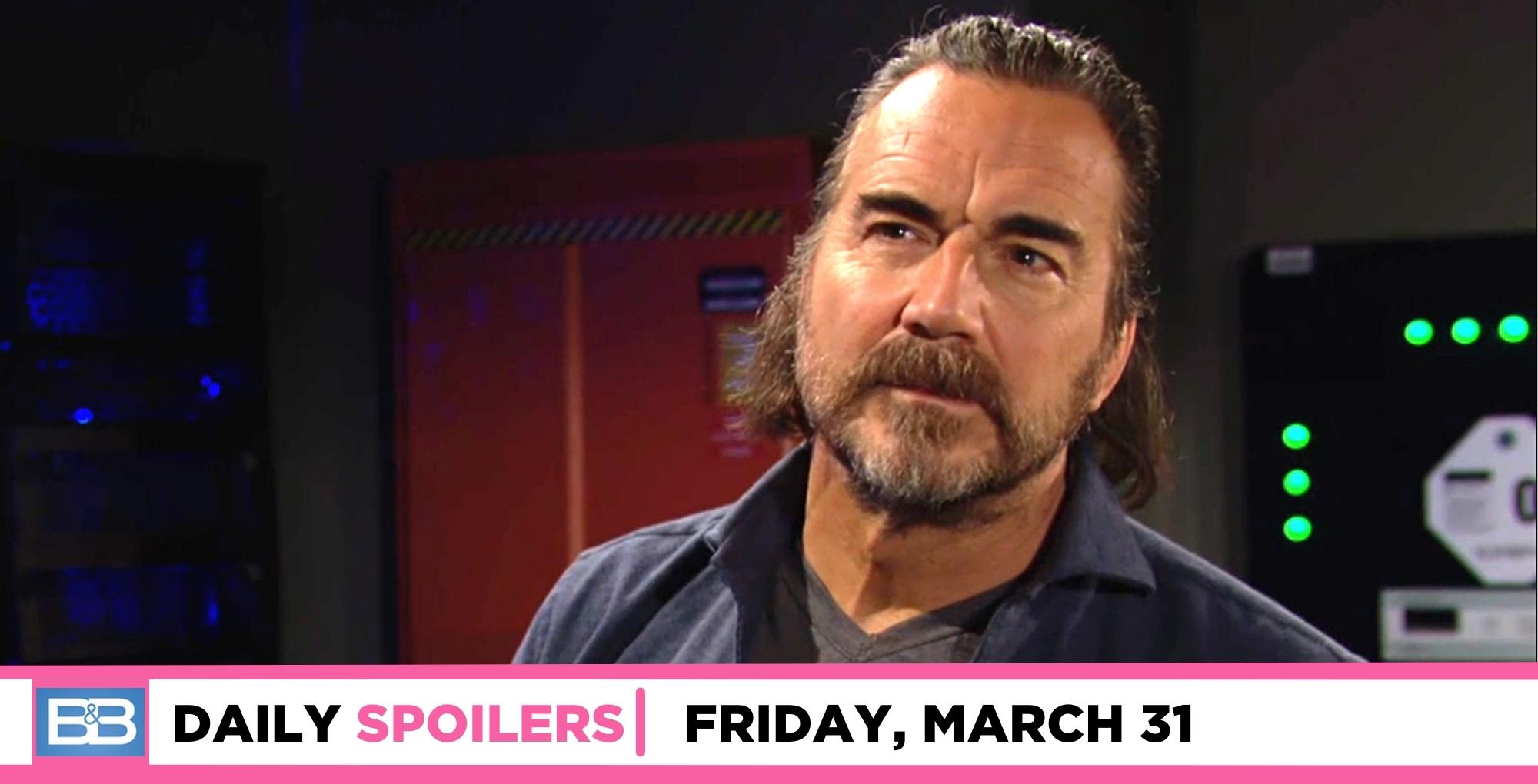 Bold and the Beautiful Spoilers: Ridge’s Cryptic Message Raises Eyebrows