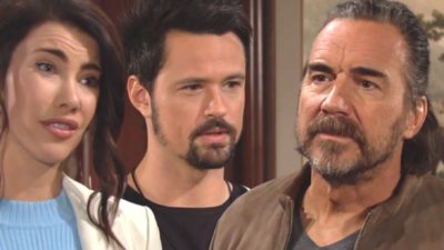 Will B&B’s Ridge Forrester Override Steffy and Fire Thomas?