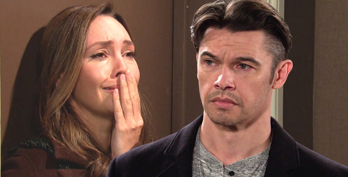 days of our lives gwen rizczech heartbroken by xander