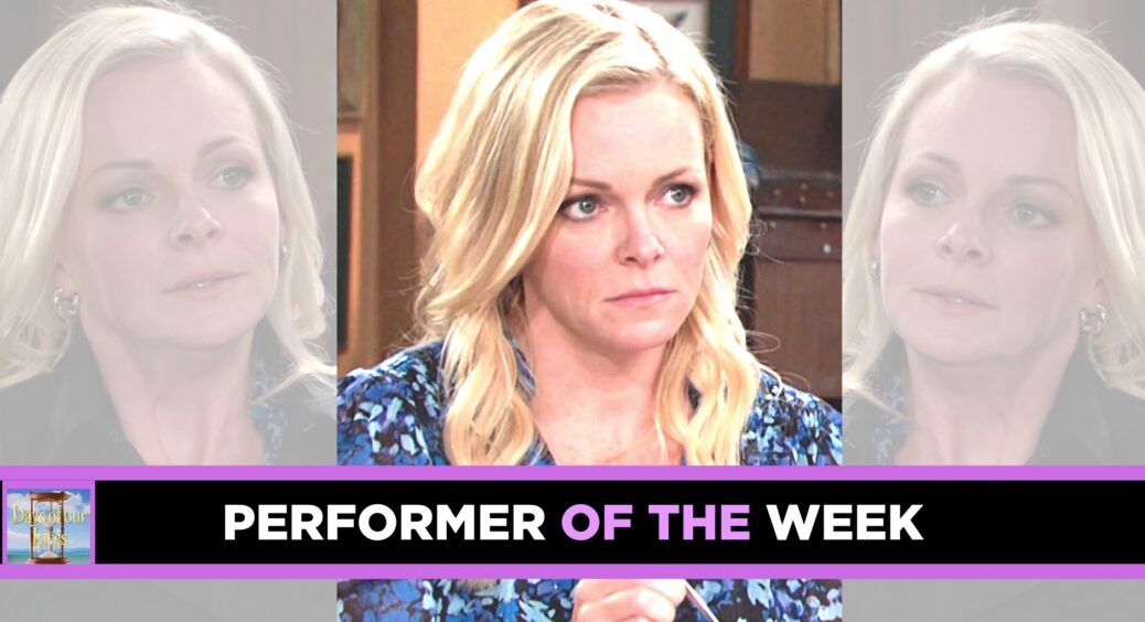 Soap Hub Performer Of The Week For DAYS: Martha Madison