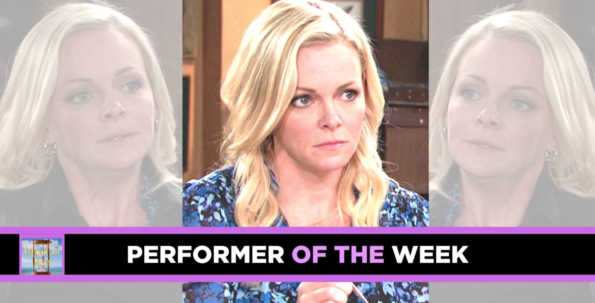 soap hub performer of the week for days of our lives martha madison