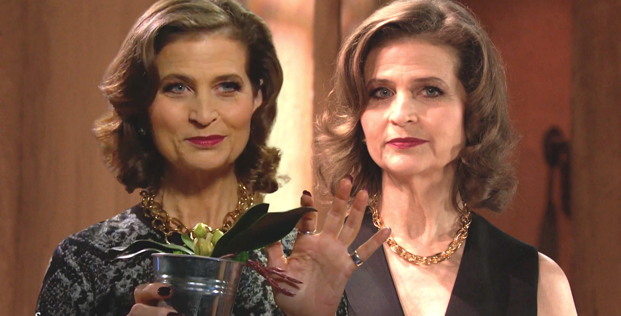 days of our lives megan hathaway double image of her as a villain