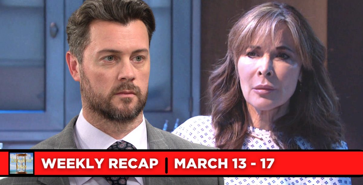 days of our lives recaps for march 13 – march 17, 2023, two images ej and kate