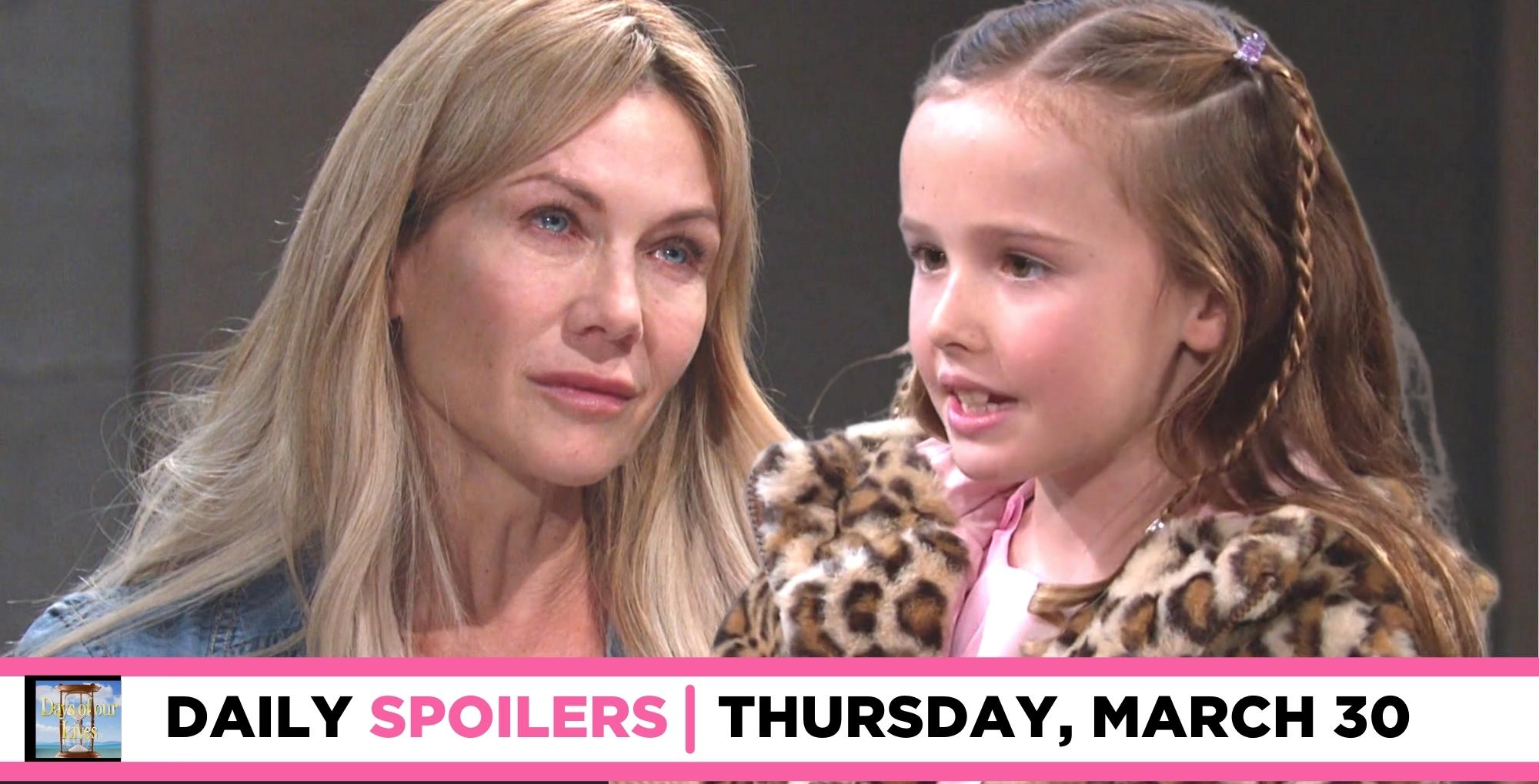 Days of our Lives Spoilers: Rachel Pays Her Mommy A Little Visit