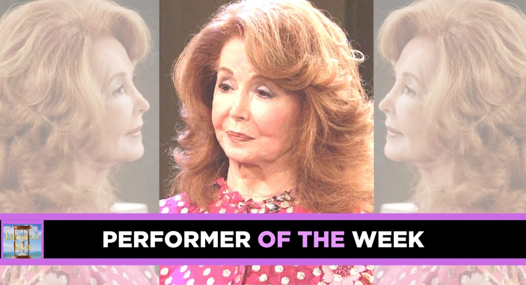 Soap Hub Performer Of The Week For DAYS: Suzanne Rogers