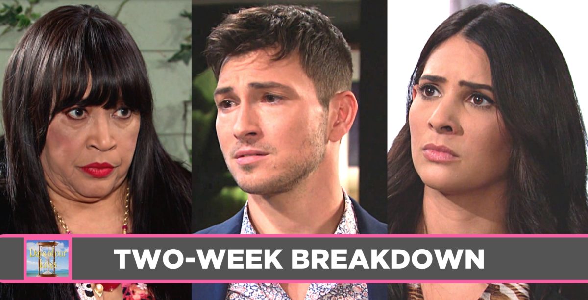 DAYS Spoilers Two-Week Breakdown: Simmering Romance And Disastrous Plans