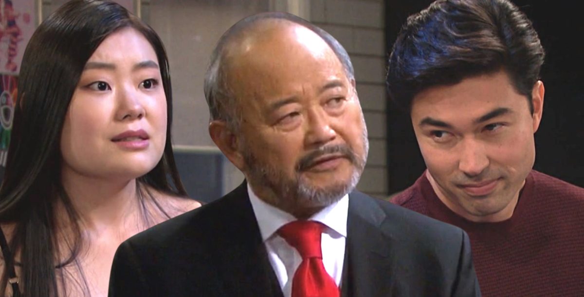 days of our lives shin family, wendy, wei, and li shin