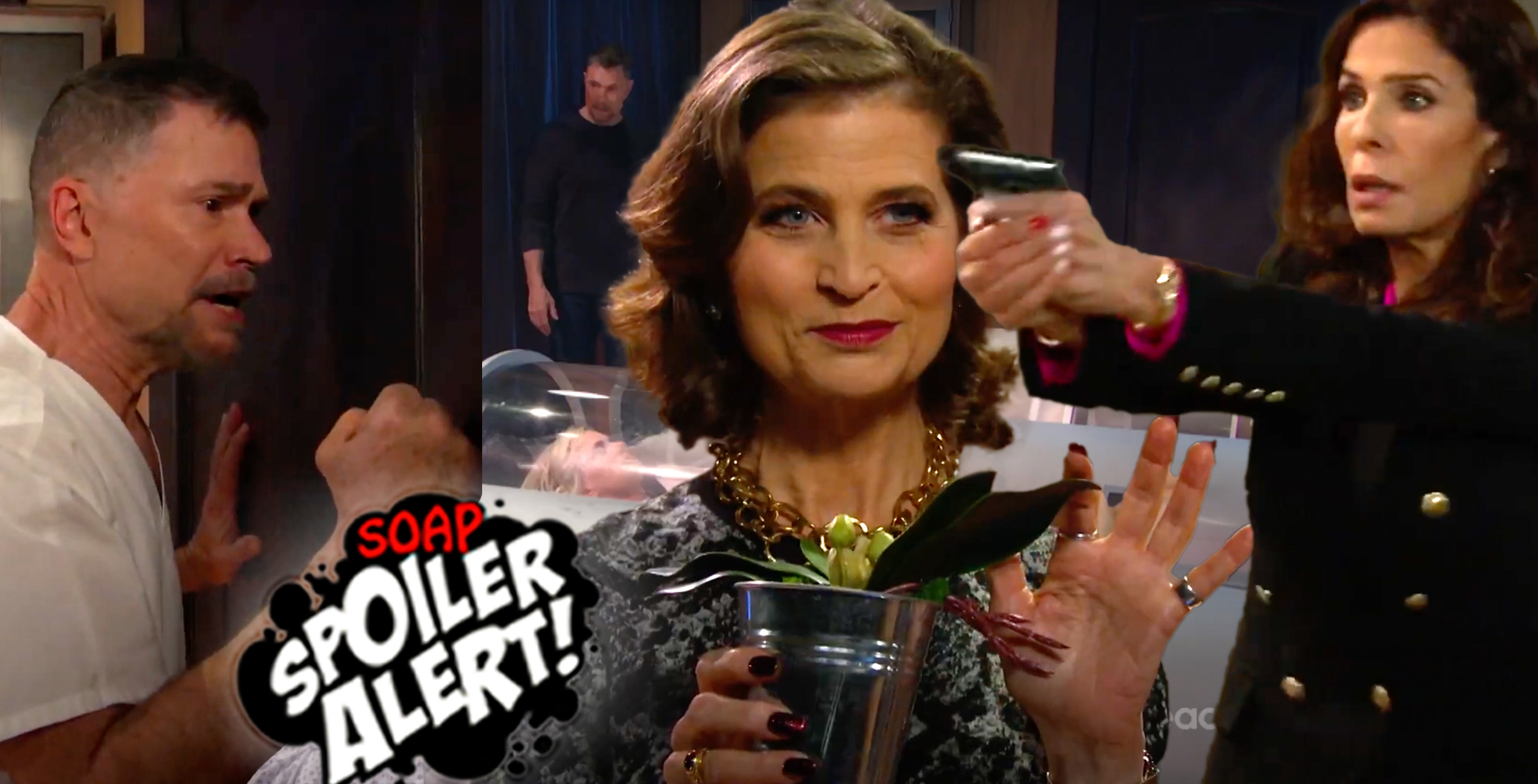 days spoilers video promo collage of bo brady, megan, and hope