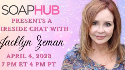 Join GH’s Jacklyn Zeman for a Soap Hub Fireside Chat