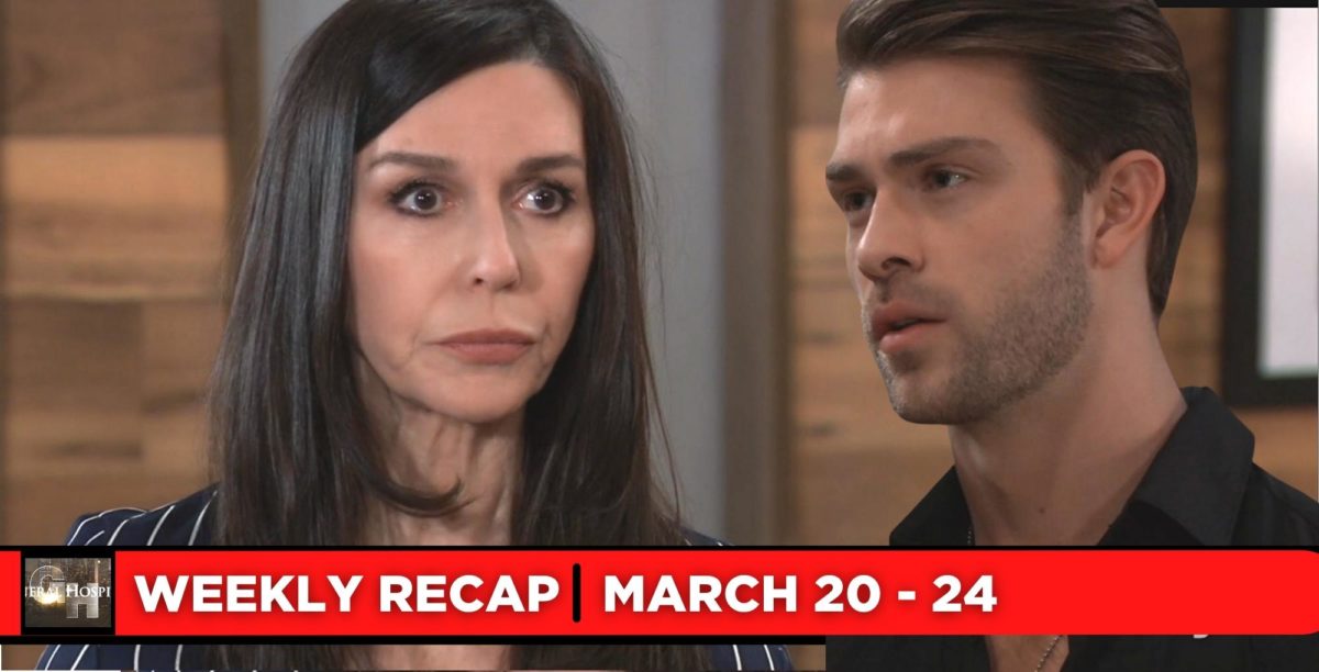 general hospital restless recaps for march 20 – march 24, 2023, two images anna and dex