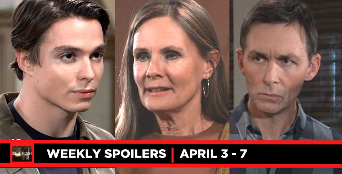 general hospital spoilers for april 3 – april 7, 2023, spencer, lucy, and valentin