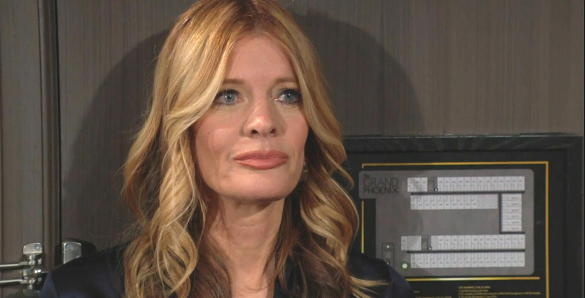 young and the restless recap for march 22 has phyllis summers pushed to the edge