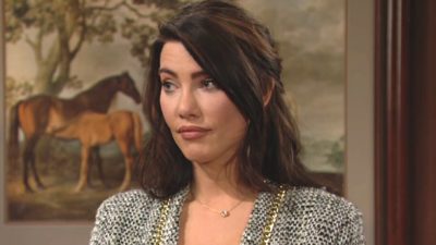 Steffy Forrester Tells Hope To Work With Thomas…Or Else