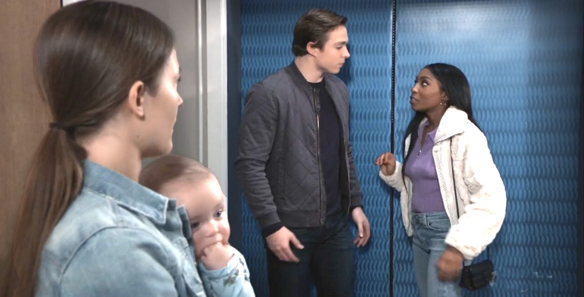 the general hospital recap for march 23, 2023, have a tender moment between spencer cassadine and trina