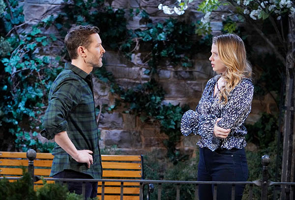 summer newman abbott tells daniel the truth on young and the restless.