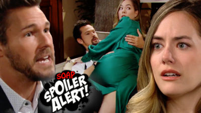 B&B Spoilers Video Preview: Liam Catches Hope In A Compromising Position