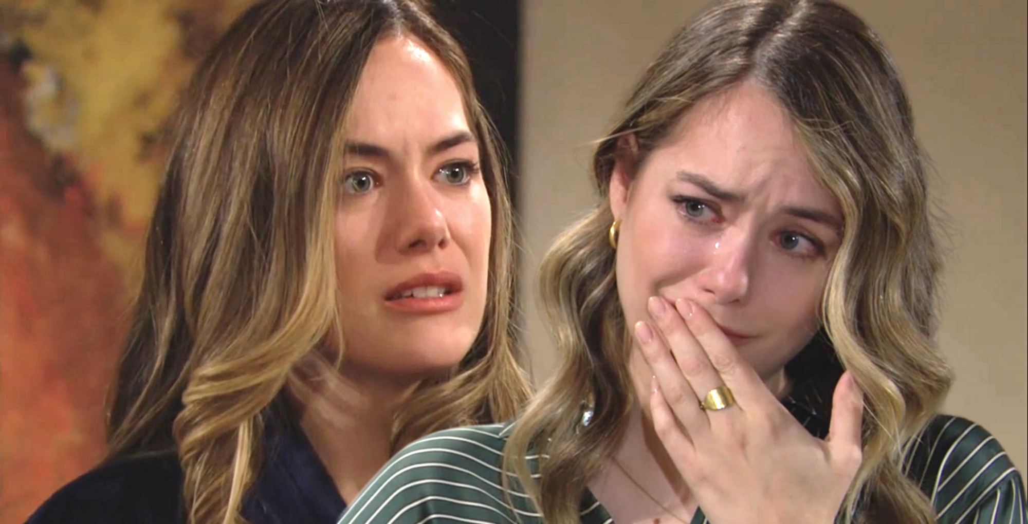 hope logan spencer struggles with a lot of stress on bold and the beautiful.