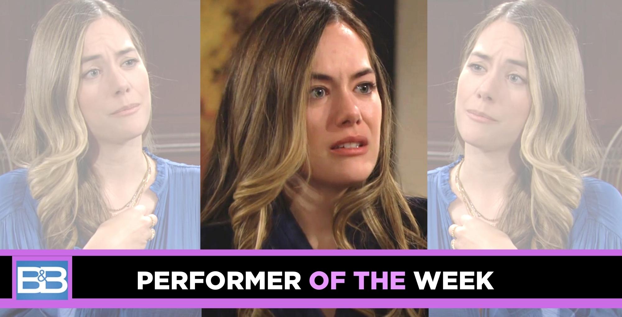 annika noelle the bold and the beautiful performer of the week
