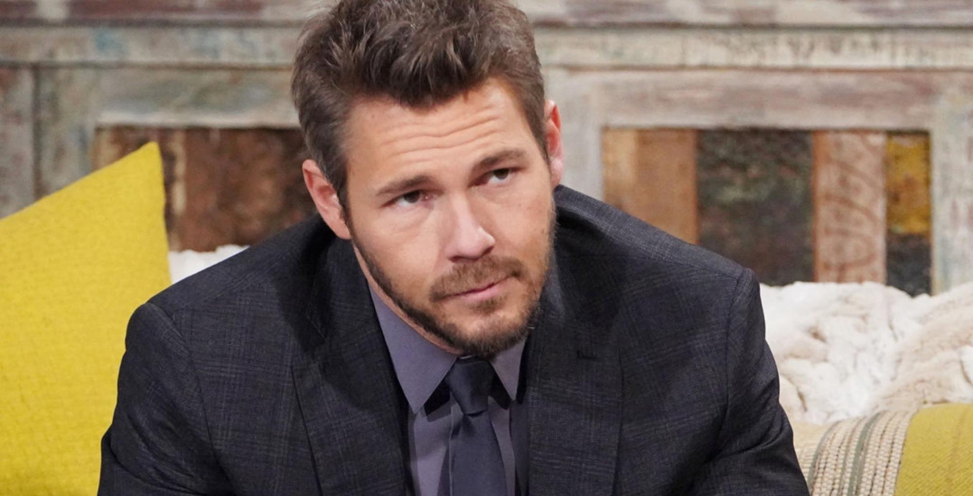 bold and the beautiful spoilers for april 26, 2023, have liam spencer needing to get a lot off his chest.